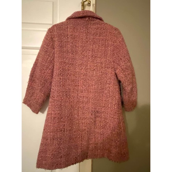 Charabia Girl’s pink coat - Picture 2 of 3